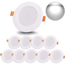 Serbia - Spot Led Encastrable 9W, Plafonnier Encastrable Étanche, Ampoule Halogène 6000K Blanc