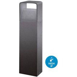 Eglo - Borne led extérieur doninni lumière blanche 1 anthracite l: 13,5 cm b: 7,5 cm h: 40cm IP44