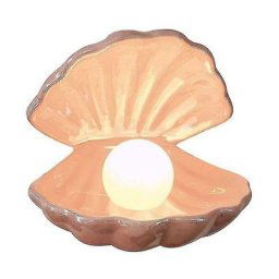 Shell Pearl Light Lampe d'appoint à del Veilleuse portative