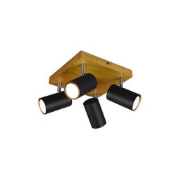 Plafonniermétal noir GU10 812400432 - Trio-leuchten
