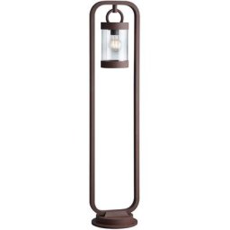 Potelet Sambesi Rouille 1x28W E27 H100 - Marron Bois Bronze Rouille