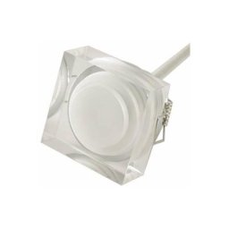 Leclubled - Spot led encastrable 1W cristal Carré - Bleu