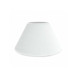 Fabrilamp - fab 157324001 Ecran Clair E27 Blanc 40dx20dx26h Conique Fermé