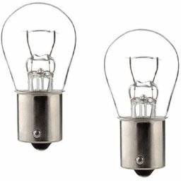 2x ampoule 12V 21W BA15S transparent voiture remorque tracteur