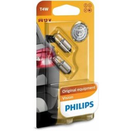 Ampoule X2 Philips T4W 12V BA9S 5550730