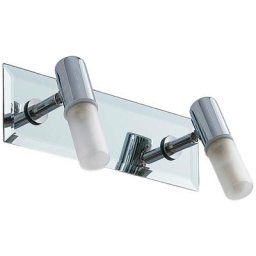 Lindby - Applique Murale à intensité variable 'Zela' en métal pour salle de bain - chromé, blanc