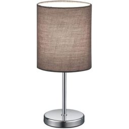 Lampe Jerry Chromé Gris 1x40W E14 - Gris