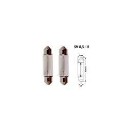 Lot de 10 ampoules 12V 10W Culot sv 8,5-8 Ampoule navette pour plafonnier boite à gants