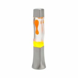 Licht-erlebnisse - Lampe à lave beckster au design vintage dans le style rétro avec cire jaune G9