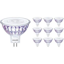 Lot 10x Philips Master Value LEDspot GU5.3 MR16 5.8W 450lm 60D - 927 Blanc Très Chaud Meilleur