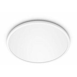 Philips - Plafonnier led Superslim Sceneswitch 15W, 3 ambiances, rond, 3x25x25 cm, 2700K, 1300
