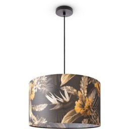 Paco Home - Plafonnier Salon Lampe Table à Manger Suspension Fleurs Palmiers Déco E27 Lampe à