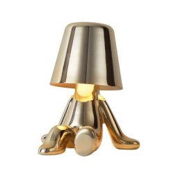 Tumalagia - Little Golden Man Led Table Lamps Touch Control Dimmable Lamp Bar Night Light