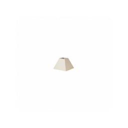 Fabrilamp - Piramide Abat-jour Mezzo Pinza beige 12dx7dx10h Tissu Popeline
