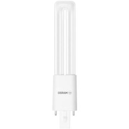 Dulux S9 led pour culot G23, 4.5 watt, 450 lumen, blanc chaud (3000K), en remplacement d'une