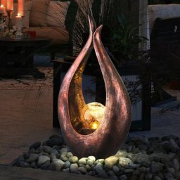 Led Solaire Décoration extérieure Lampe Sphère En Verre Lampe De Décoration De Jardin Lampe En