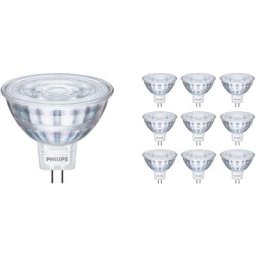 Philips - Lot 10x Corepro LEDspot GU5.3 MR16 2.9W 230lm 36D - 827 Blanc Très Chaud Équivalent 20W
