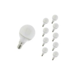Ampoule led E14 6W 220V G45 Dimmable (Pack de 10) - Blanc Neutre 4000K - 5500K - Blanc Neutre 4000K