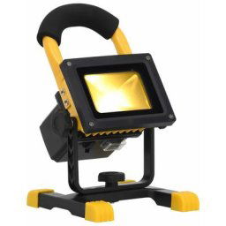 Projecteur à led rechargeable avec poignée 10 w Blanc chaud Vidaxl Blanc chaud