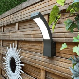 Applique Led extérieur grise paris - 230V - 900 lumens