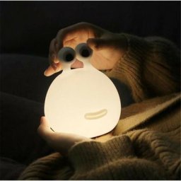Escargot veilleuse Silicone Rechargeable bébé sommeil lampe tactile interrupteur enfants veilleuse
