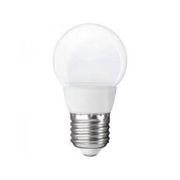 Ampoule led bulbe E27, 3W 12V-24V ac/dc, blanc chaud, 3500°K