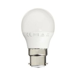 Ampoule led P45, culot B22, 5,3W cons. (40W eq.), lumière blanc neutre - EB470PCW - Xanlite