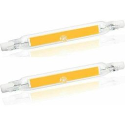5W R7S 78MM Ampoule led de J78 cob filament, 500 lumens 360 degrés, ampoule halogène 30W 48W 50W