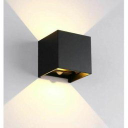 Applique à led avec détecteur de mouvement 12W blanc chaud, éclairage mural extérieur/intérieur