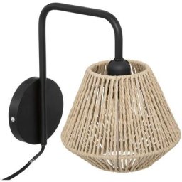 Applique murale en cordes Naturel Ø 18 cm - Naturel