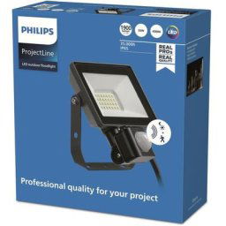 Projectline, projecteur 20W, 4000 Kelvin avec détecteur de mouvement - Philips