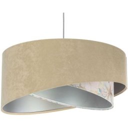Suspension galaxy asymetric - Beige sable, argent, multicolore - Beige sable, argent, multicolore