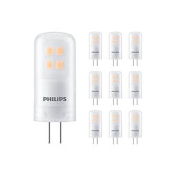 Philips - Lot 10x Corepro LEDcapsule G4 2.1W 210lm - 827 Blanc Très Chaud Dimmable - Équivalent 20W