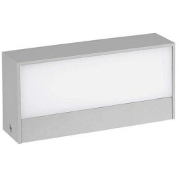 V-tac - VT-8056 Applique led 9W double faisceau lumineux 90° rectangulaire couleur grise extérieur