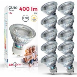 Ampoule led GU10 lampe à économie d'énergie 5 Watt ampoule set a 5 / set a 10