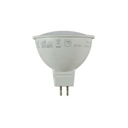 Lot de 2 ampoules led GU5.3 (MR16) 12V 4,9W 400Lm 6400K - garantie 5 ans