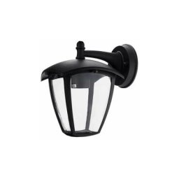Optonica - Applique E27 Aluminium Noire étanche IP44 Eclairage Bas