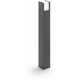 Philips - arbour Potelet extérieur led 1x6W, 2700K, 77x10x10 cm - Anthracite