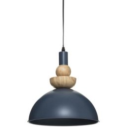Suspension Métal Elio EGE D 31 - Atmosphera créateur d'intérieur - Bleu égéen