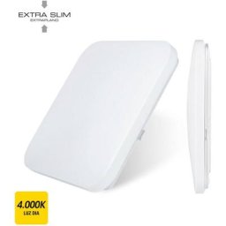 Applique en surface led extra-plat 18w 4000k 33x33x7.1cm EDM