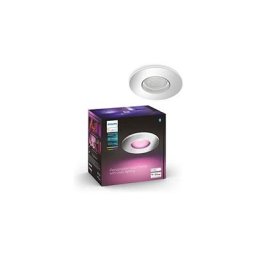 Philips - Hue White and Color Ambiance Xamento Spot encastré chrome 1x5.7W, compatible Bluetooth,