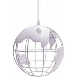 Suspension Vintage Industrielle Globe Lampe de Plafond Luminaire en Boule Métal Diamètre 20cm –