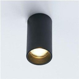 Spot cylindrique noir et design - Lima - Noir