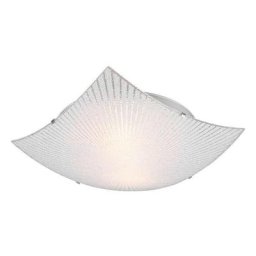 Trio Lighting - Plafonnier Elisa 2x40W E27 Chrome - Gris