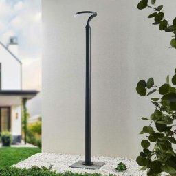 Led Lampadaire extérieur 'Keily' en aluminium - gris foncé (ral 7016)