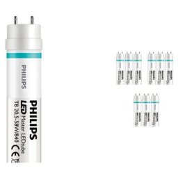 Philips - Lot 10x LEDtube T8 master Value (em Mains) High Output 20.5W 3100lm - 840 Blanc Froid