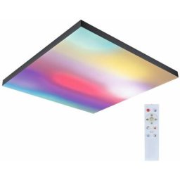 Panneau led Velora Rainbow Square 595x595mm 3520LM rgbw Noir