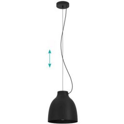 Eglo - Lampe suspendue Camasca E27 1x40w h: 110cm Ø28 cm dimmable