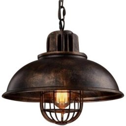 Suspension Lustre Abat-jour en Métal Loft Style Lampe Chandelier Industriel Vintage Pendentif
