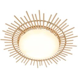 Anne Lighting&home - Plafonnier Aura Blanc - Bois - 1894W - Blanc